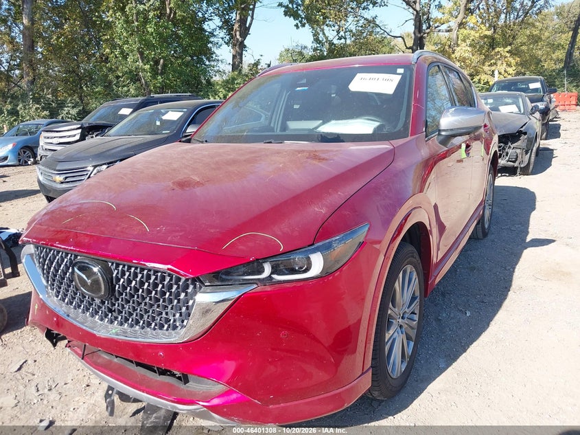 Vin: jm3kfbxy6r0356925, lot: 46901666, mazda cx-5 2.5 turbo signature 20242