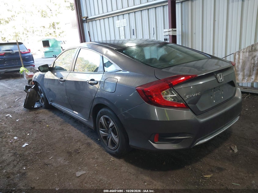 Vin: 2hgfc2f64kh500221, lot: 46901848, honda civic lx 20193
