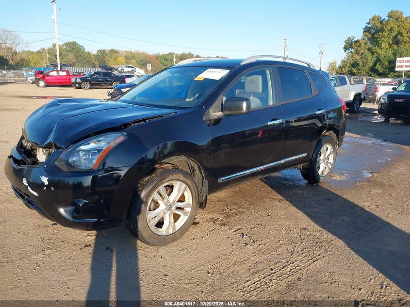 2015 Nissan Rogue Select S, Front End, IAAI, VIN JN8AS5MV8FW256950 — photo 2