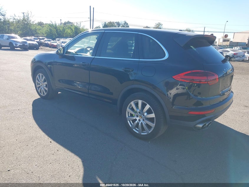 PORSCHE CAYENNE E-HYBRID 2016 VIN WP1AE2A26GLA62575