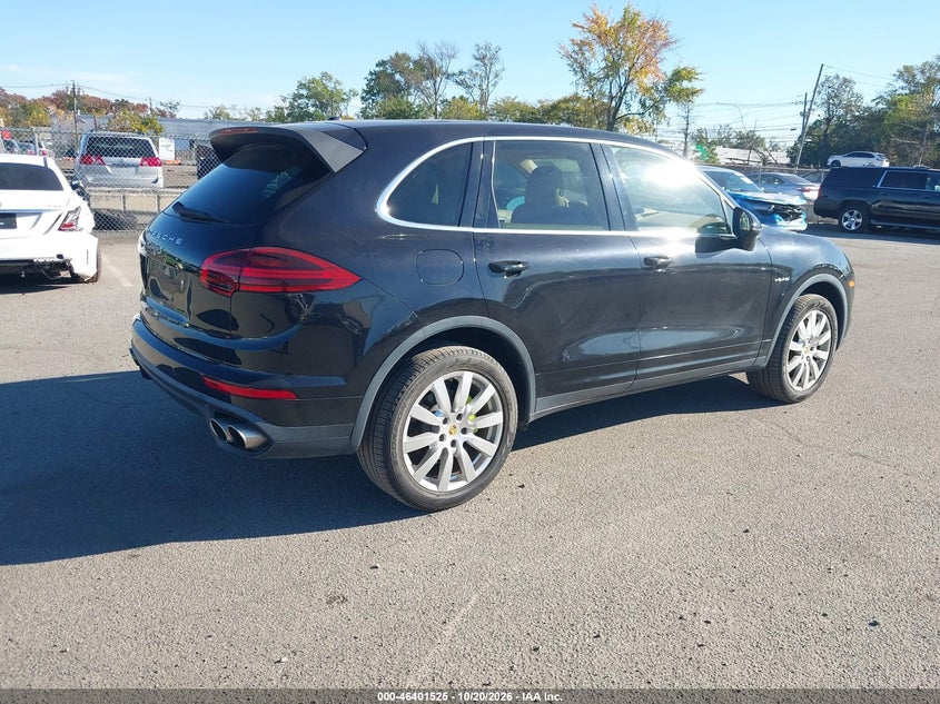 PORSCHE CAYENNE E-HYBRID 2016 VIN WP1AE2A26GLA62575