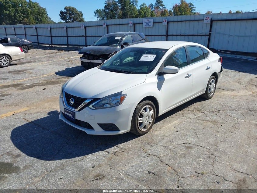 2019 NISSAN SENTRA VIN 3N1AB7AP4KY346597 — фото 2