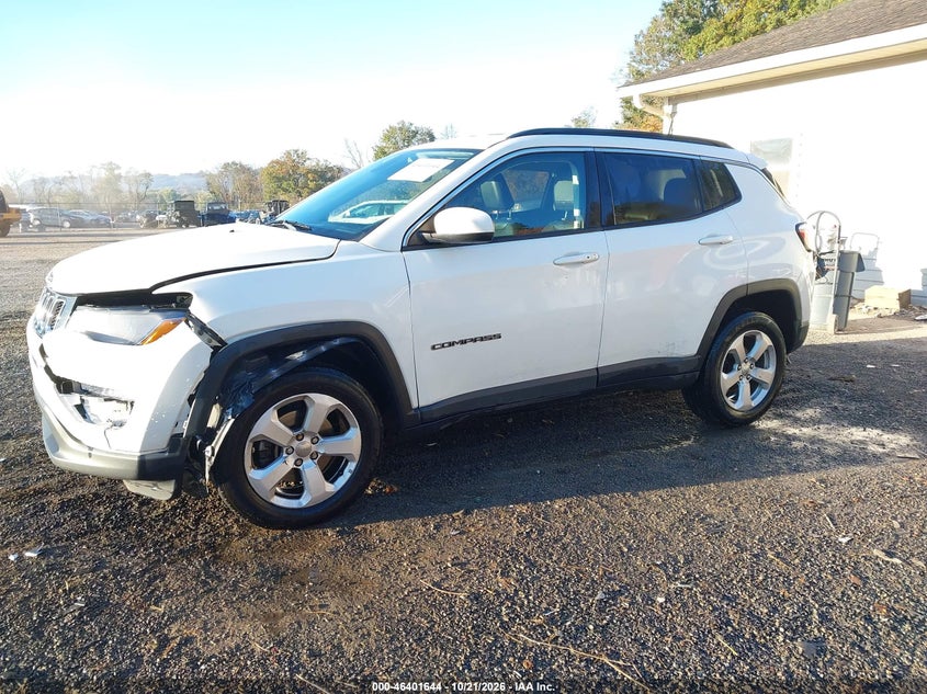 Vin: 3c4njdbb7jt418875, lot: 46902002, jeep compass latitude 4x4 20182