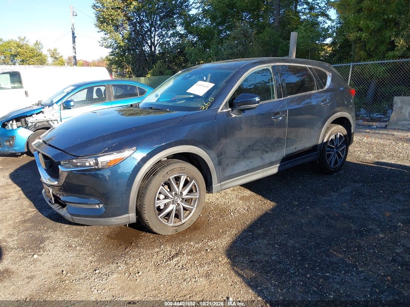 Vin: jm3kfbdl7h0176392, lot: 46902008, mazda cx-5 grand touring 20172