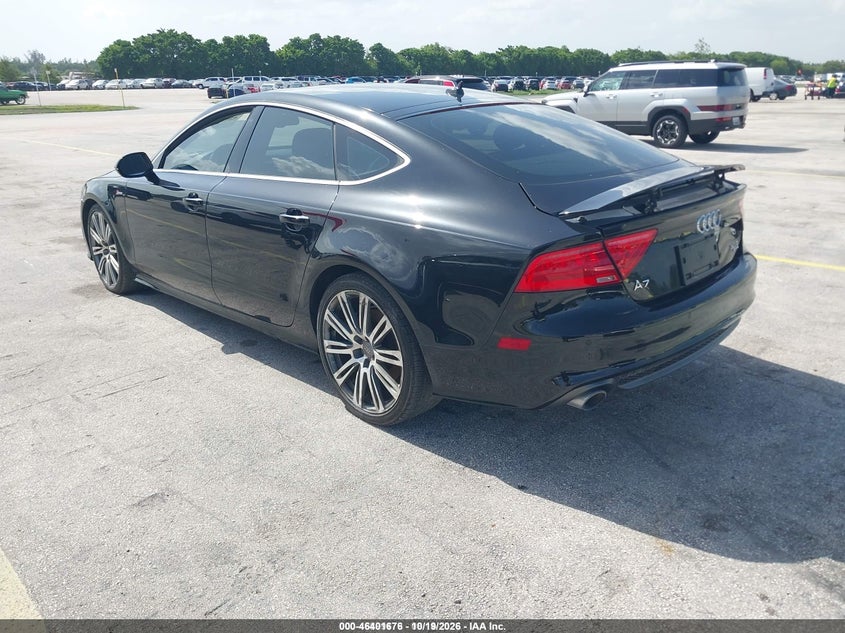 AUDI A7 2012 VIN WAU3GAFC6CN164504