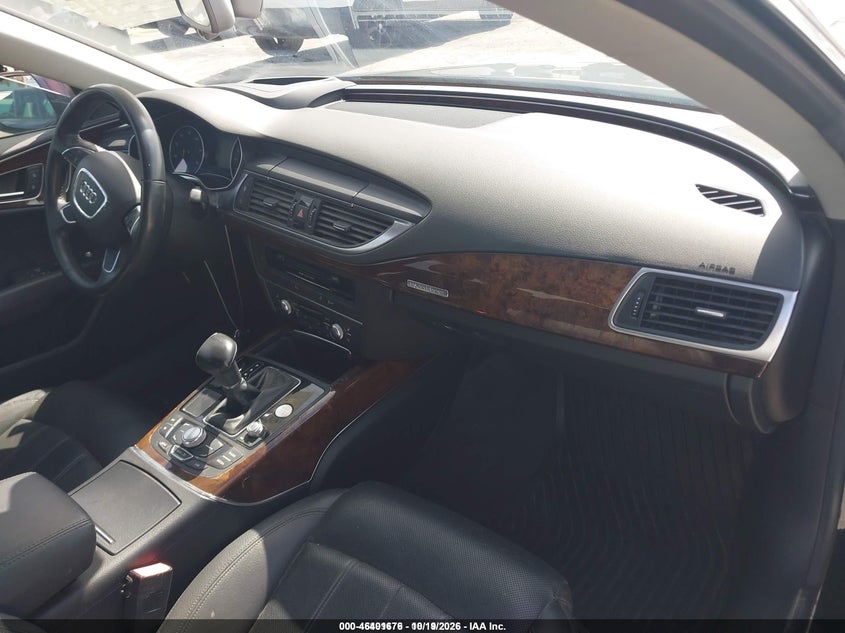 AUDI A7 2012 VIN WAU3GAFC6CN164504