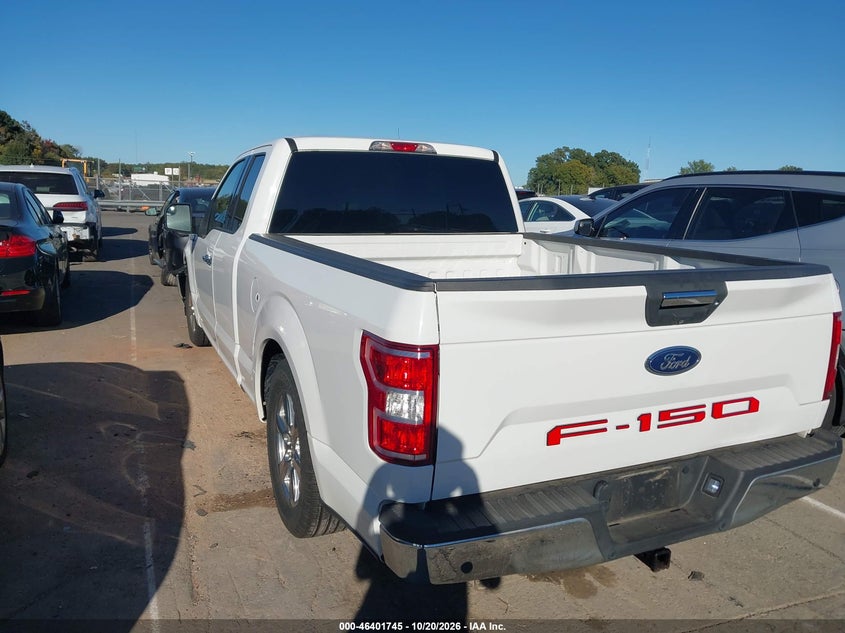 Vin: 1ftex1c54jfc22649, lot: 46902103, ford f-150 xlt 20183