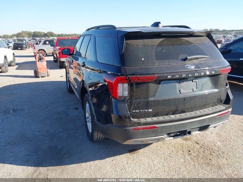 Vin: 1fmuk7dhxsga38118, lot: 46902111, ford explorer active 20253