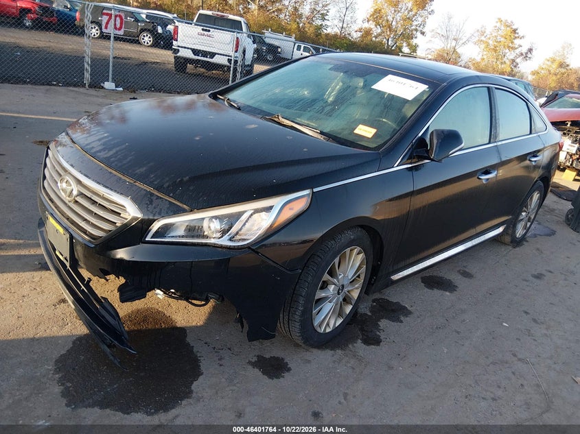 Vin: 5npe34af7fh228578, lot: 46902122, hyundai sonata limited 20152