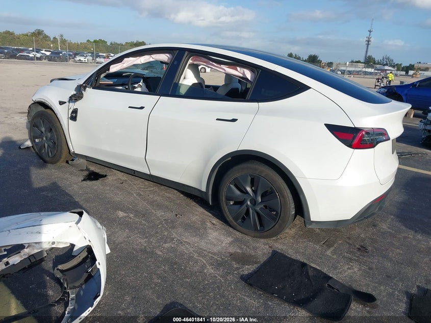 Vin: 7saygded8rf105727, lot: 46902200, tesla model y long range single motor rear-wheel drive/rwd 20243