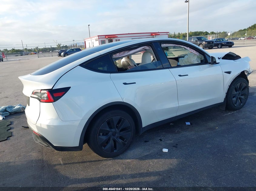 Vin: 7saygded8rf105727, lot: 46902200, tesla model y long range single motor rear-wheel drive/rwd 20244