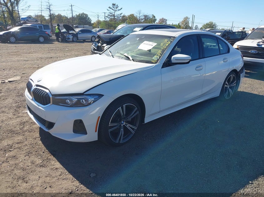 Vin: 3mw89ff09p8d29196, lot: 46902217, bmw 330i xdrive 20232