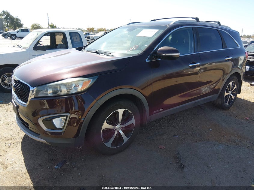 Vin: 5xyphda58gg029744, lot: 46902222, kia sorento 3.3l ex 20162