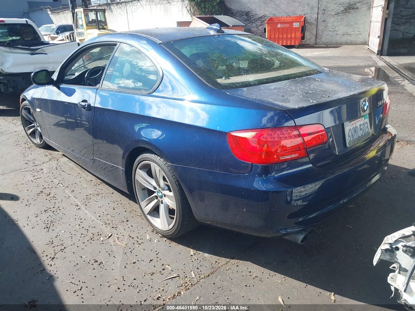 Vin: wbake3c50be558551, lot: 46902247, bmw 328i 20113