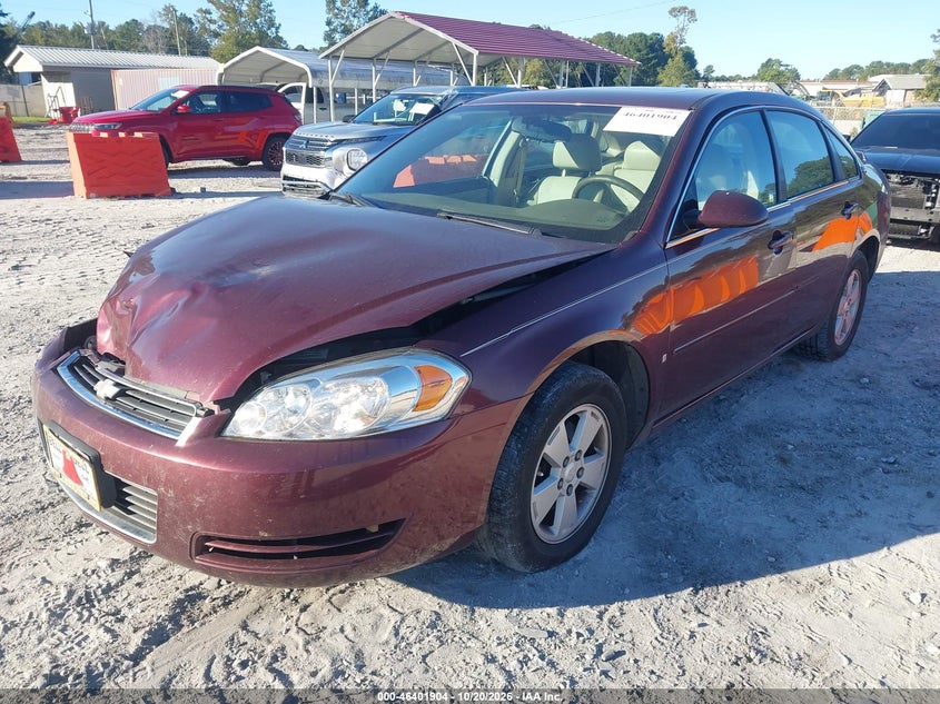 2007 Chevrolet Impala Lt, Unknown, IAAI, VIN 2G1WT58K979236966 — photo 2