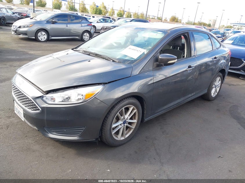 Vin: 1fadp3f26hl300195, lot: 46902281, ford focus se 20172