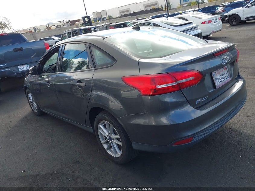 Vin: 1fadp3f26hl300195, lot: 46902281, ford focus se 20173