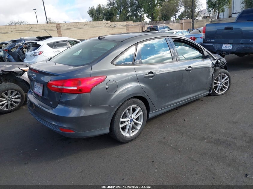 Vin: 1fadp3f26hl300195, lot: 46902281, ford focus se 20174