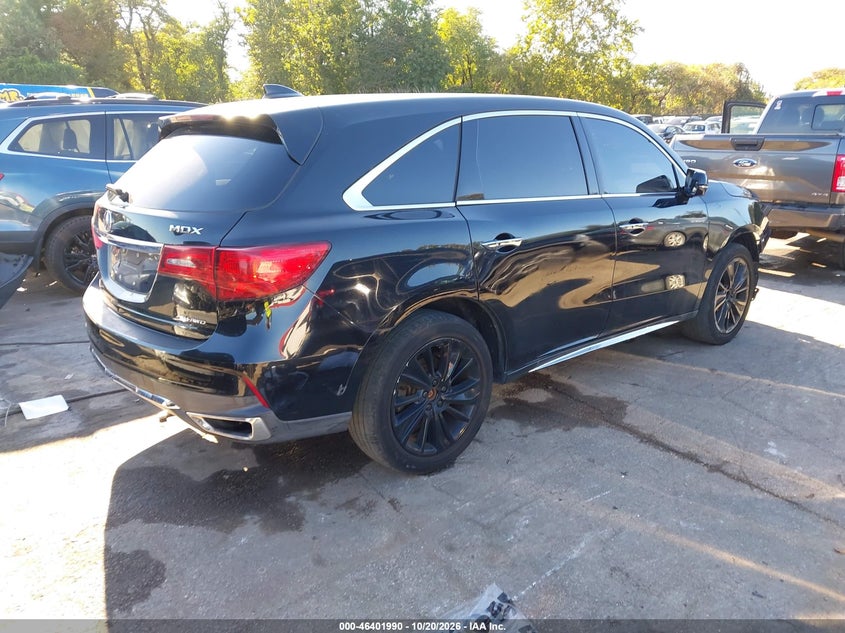 Vin: 5fryd4h79hb032473, lot: 46902348, acura mdx technology   entertainment pkgs 20174
