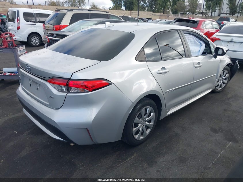 Vin: 5yfepmae7mp216295, lot: 46902353, toyota corolla le 20214