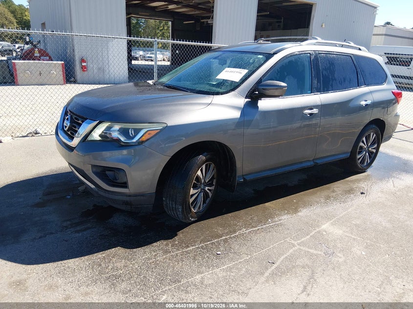 NISSAN PATHFINDER 2017 VIN 5N1DR2MN9HC903102