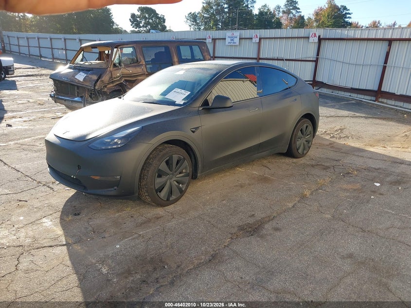 Vin: 7saygaee0rf065697, lot: 46902368, tesla model y long range dual motor all-wheel drive 20242