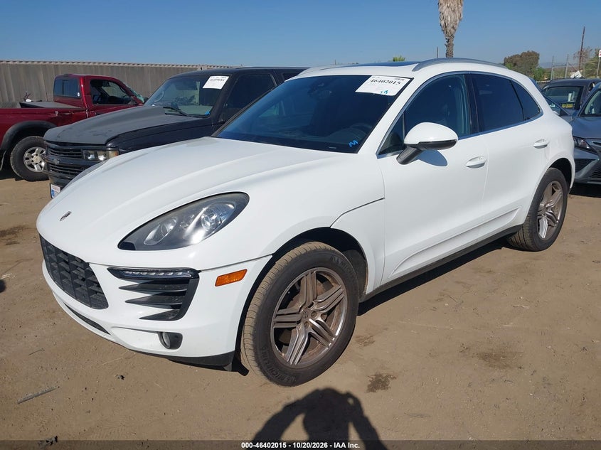 Vin: wp1ab2a52glb41891, lot: 46902373, porsche macan s 20162