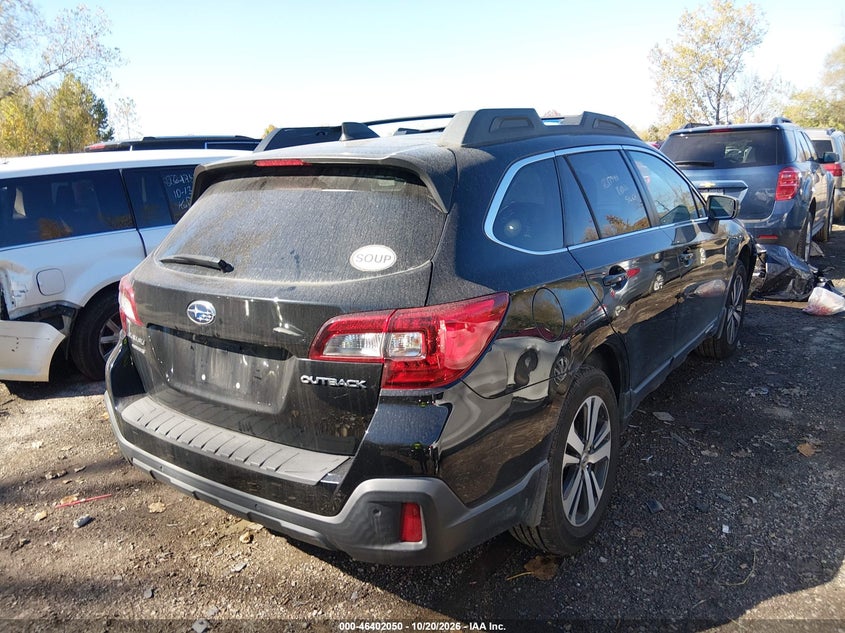 Vin: 4s4bsanc2j3235586, lot: 46902408, subaru outback 2.5i limited 20184