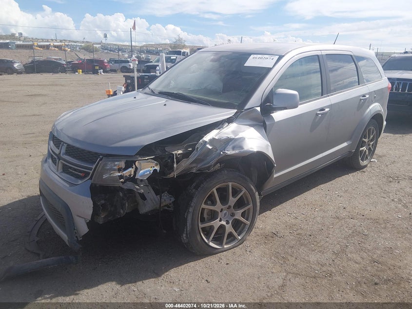 2018 Dodge Journey Gt Awd, Удар спереди, IAAI, VIN 3C4PDDEG6JT464396 — фото 2