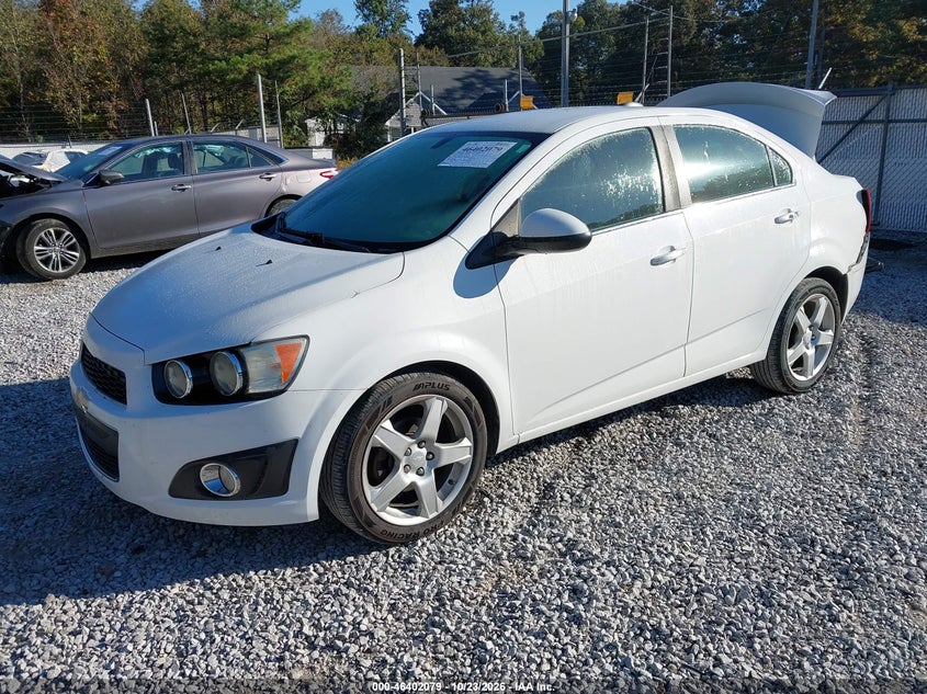 Vin: 1g1je5sb0f4145406, lot: 46902437, chevrolet sonic ltz auto 20152