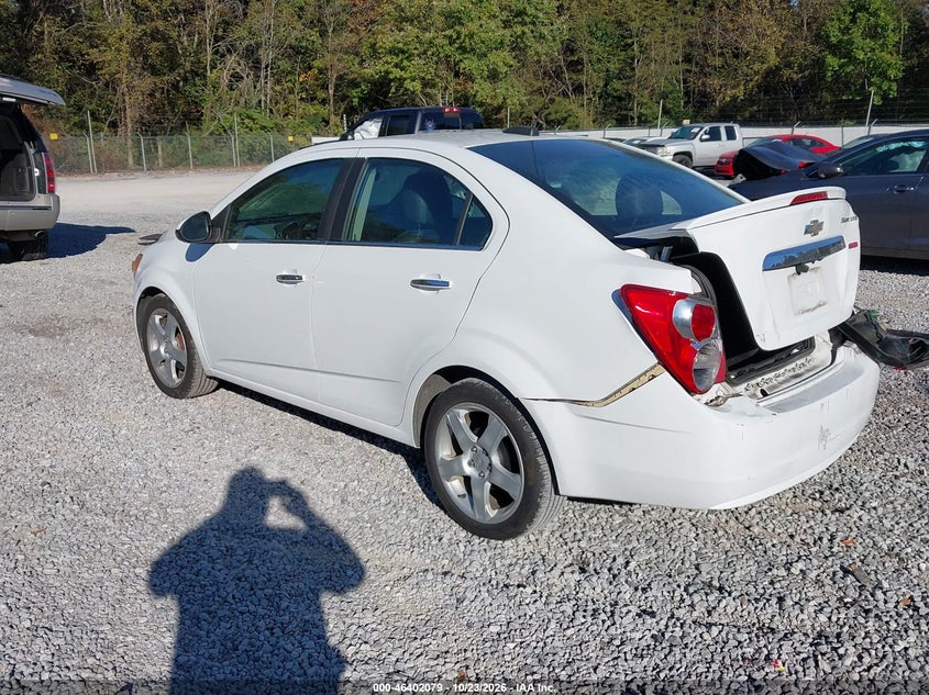 Vin: 1g1je5sb0f4145406, lot: 46902437, chevrolet sonic ltz auto 20153