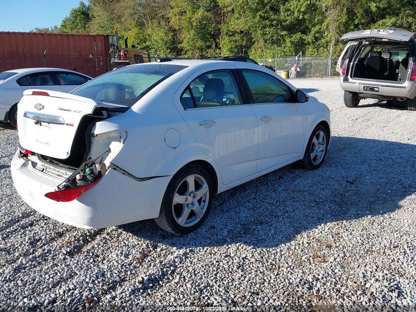 Vin: 1g1je5sb0f4145406, lot: 46902437, chevrolet sonic ltz auto 20154