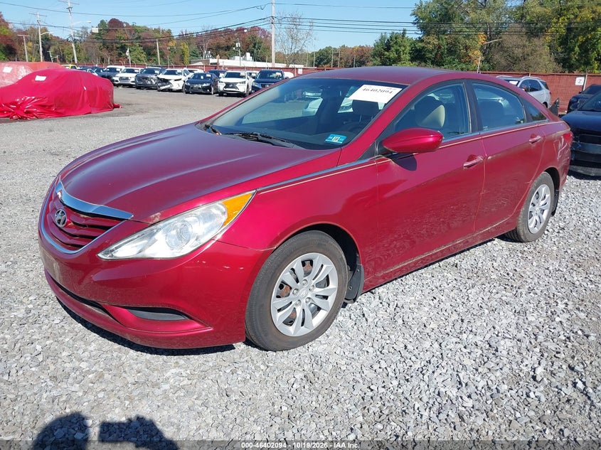 2012 Hyundai Sonata Gls, Обычный износ, IAAI, VIN 5NPEB4AC7CH386018 — фото 2