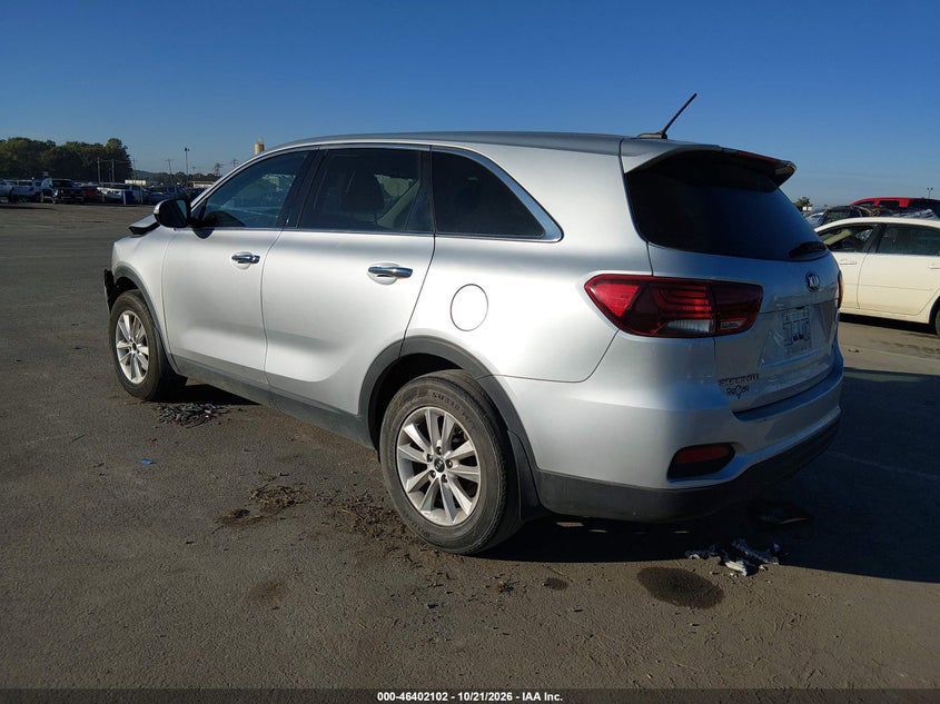 Vin: 5xypg4a31kg577594, lot: 46902460, kia sorento 2.4l l 20193
