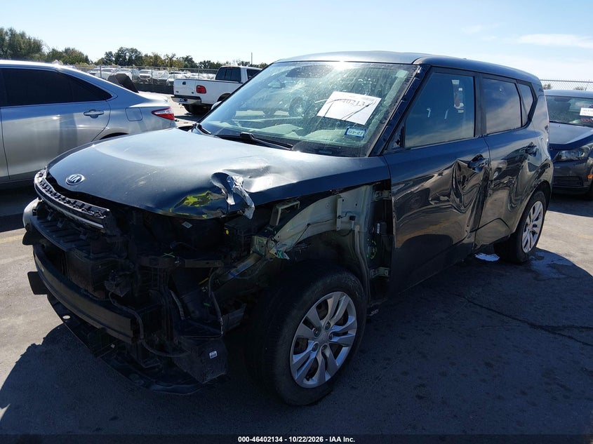 Vin: kndj23au3l7115057, lot: 46902492, kia soul lx 20202