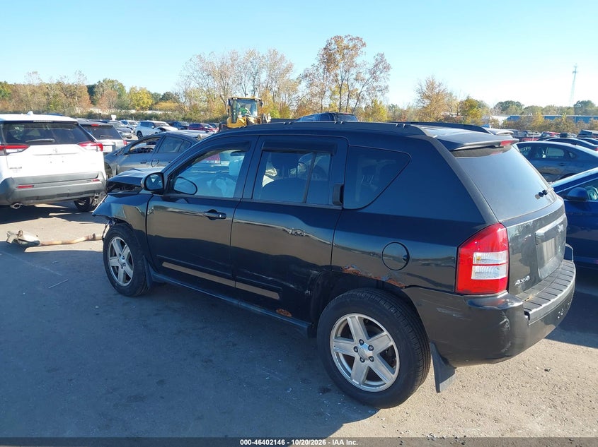 Vin: 1j4nf4fb8ad512923, lot: 46902504, jeep compass sport 20103