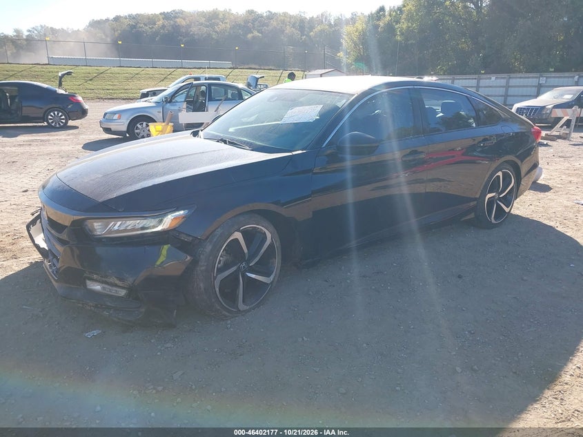 Vin: 1hgcv1f3xla007043, lot: 46902535, honda accord sport 20202