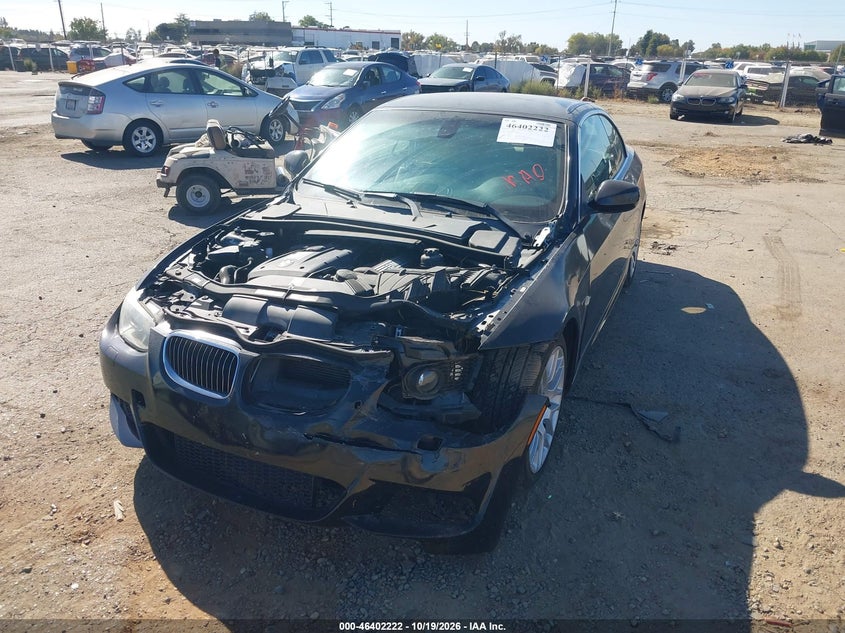 2011 BMW 328I, Звичайний знос, IAAI, VIN WBADW7C58BE727079 — фото 2