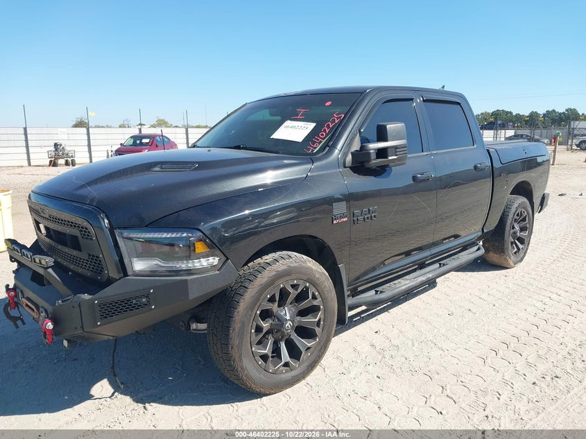 Vin: 1c6rr7mt9hs851019, lot: 46902583, ram 1500 night  4x4 5'7 box 20172