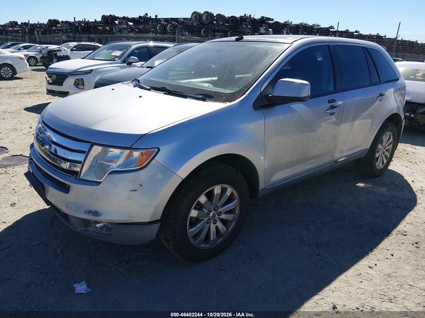 2009 Ford Edge Sel, Front & Rear, IAAI, VIN 2FMDK38C79BA29918 — photo 2