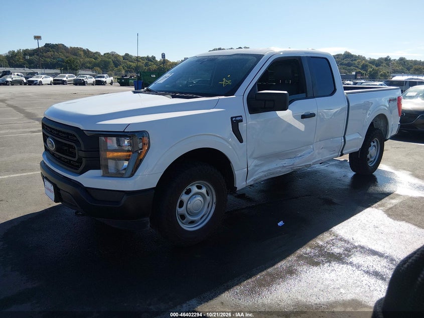2023 Ford F-150 Xl, Left Side, IAAI, VIN 1FTFX1E52PKE47492 — photo 2