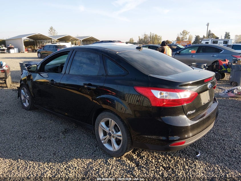 Vin: 1fadp3f23el375612, lot: 46902679, ford focus se 20143