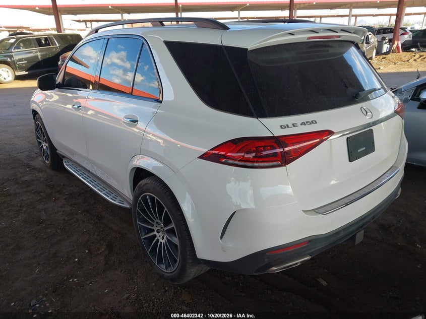 Vin: 4jgfb5kb0ma483906, lot: 46902700, mercedes-benz gle 450 4matic 20213