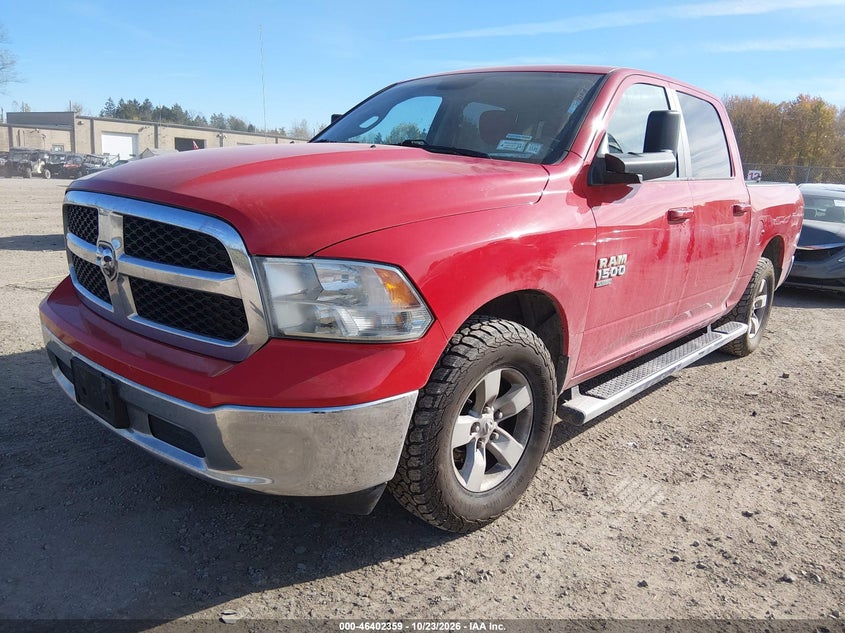 2019 Ram 1500 Classic Slt 4X4 5'7 Box, Right Side, IAAI, VIN 1C6RR7LG4KS634196 — photo 2