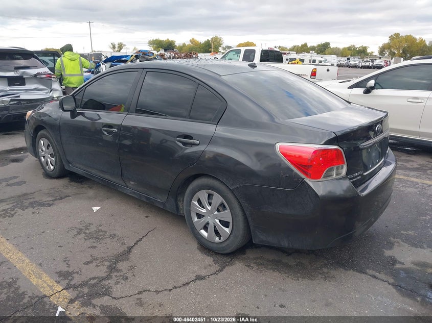 Vin: jf1gjaa69eg012625, lot: 46902809, subaru impreza 2.0i 20143
