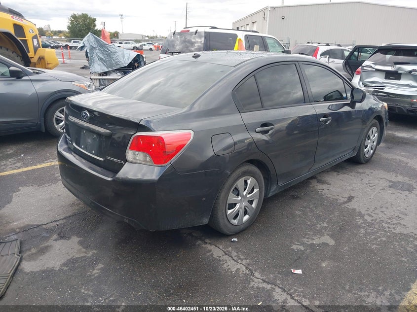 Vin: jf1gjaa69eg012625, lot: 46902809, subaru impreza 2.0i 20144