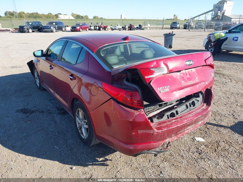 Vin: 5xxgm4a79dg126318, lot: 46902836, kia optima lx 20133