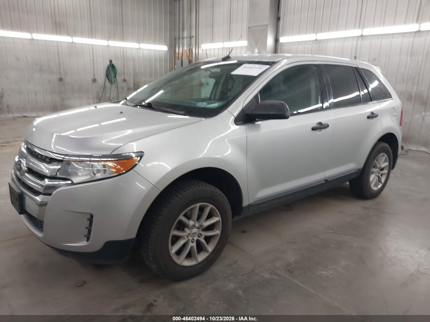 2014 Ford Edge Se, Right Side, IAAI, VIN 2FMDK3GC2EBB55731 — photo 2