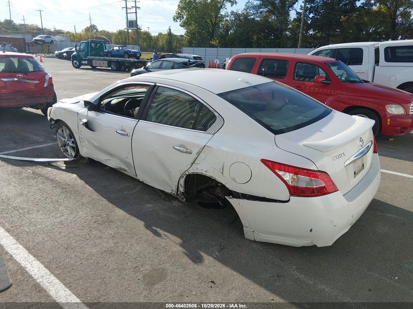 Vin: 1n4aa5ap7ac836565, lot: 46902864, nissan maxima 3.5 sv 20103