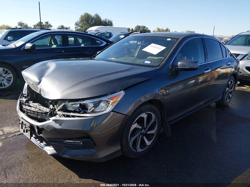 Vin: 1hgcr3f80ha000427, lot: 46902879, honda accord ex-l v6 20172